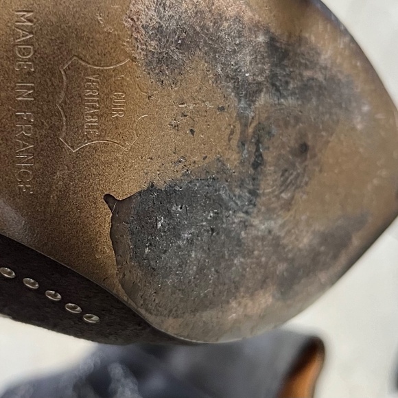 COPY - ISABEL MARANT Suede Studded Accents Western Boots 37 - Picture 5 of 5